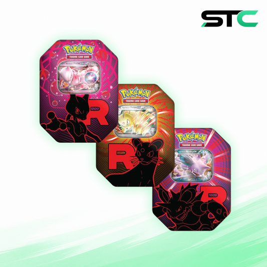 Pokemon: Team Rocket Tin (Set of 3)