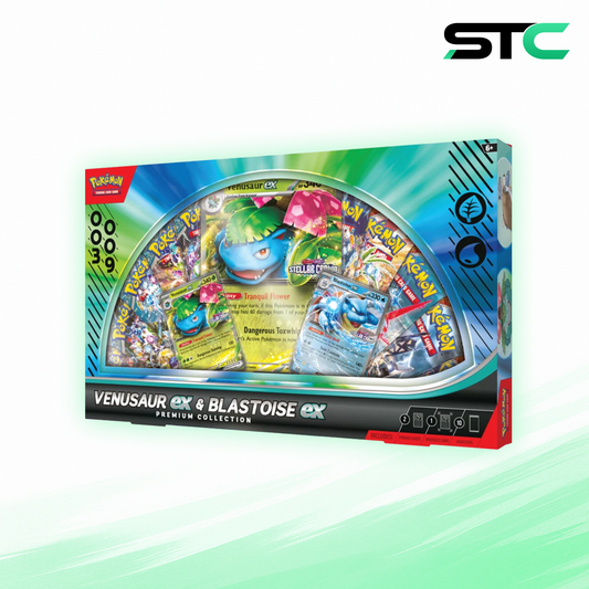 Pokemon: Venusaur/Blastoise EX Premium Collection Box